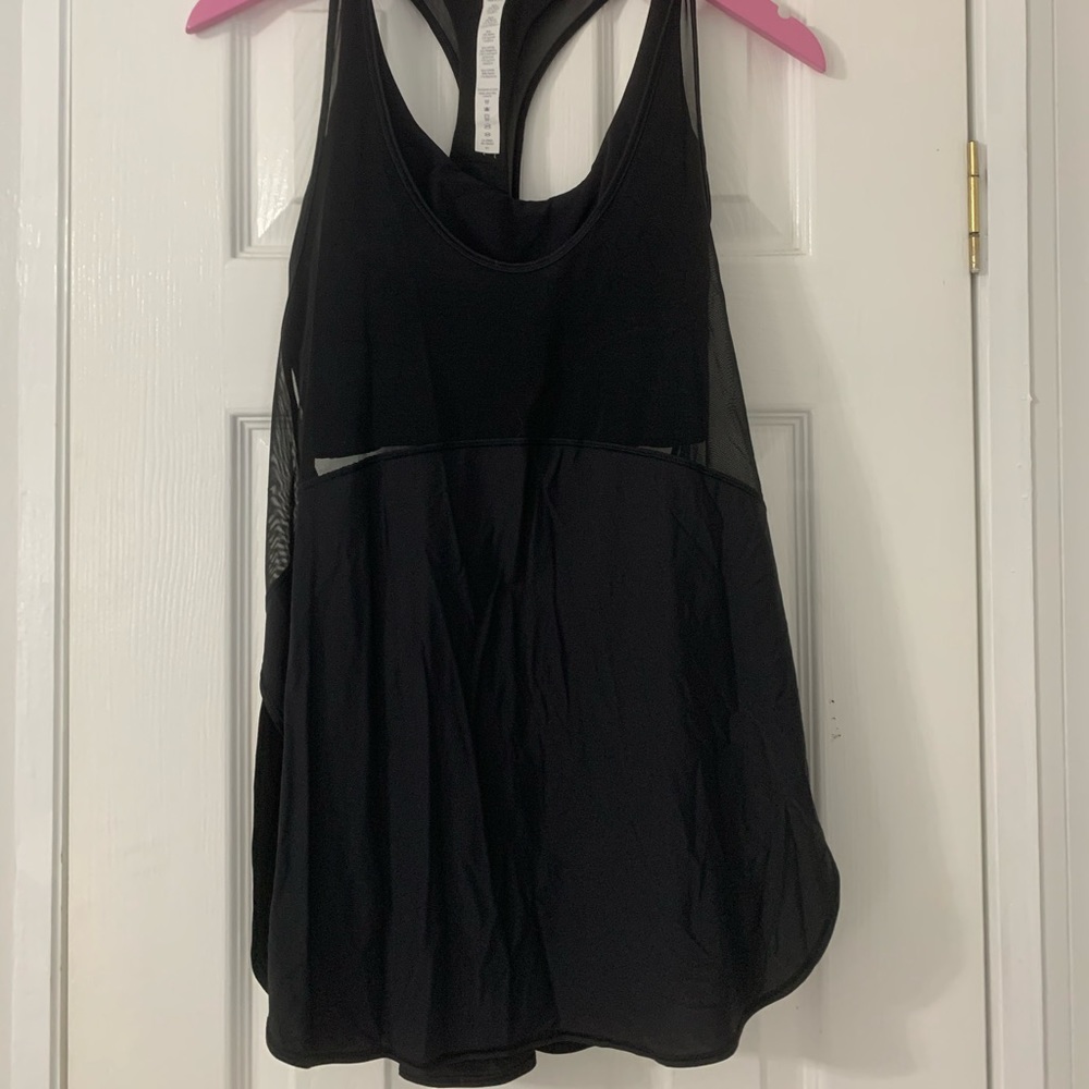 Lululemon built in bra racer back tank top